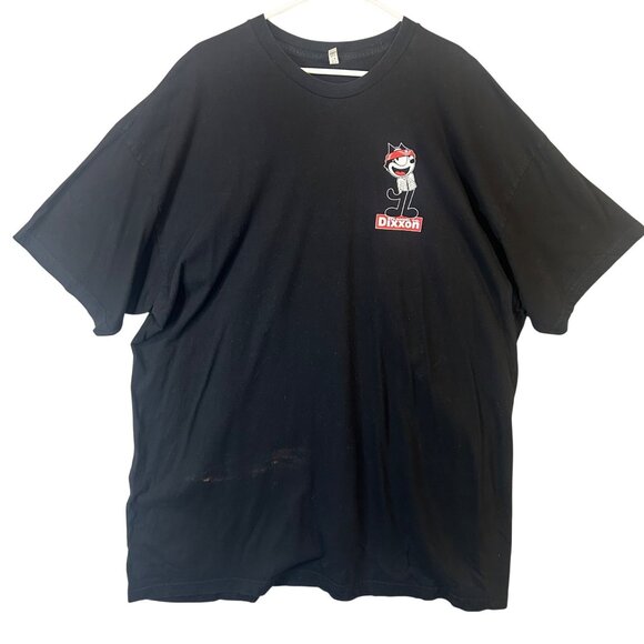 Dixxon Flannel Co Felix The Cat Black Tee Shirt 3XL Cotton Mens Graphic T-Shirt - Picture 1 of 9